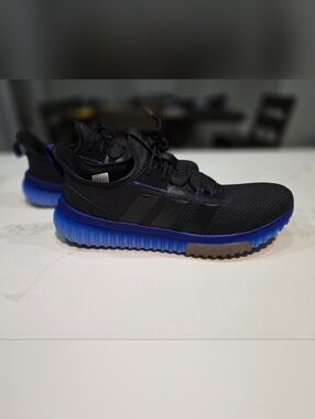 Adidas Kaptir 4.0 Lucid Blue / Core Black Like New Size 14